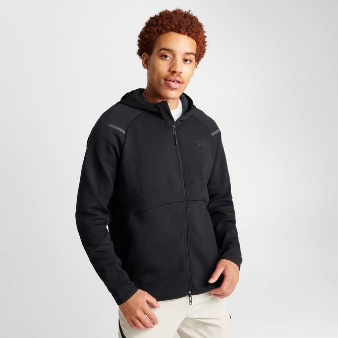 Mens Under Armour black Unstoppable Fleece Hoodie