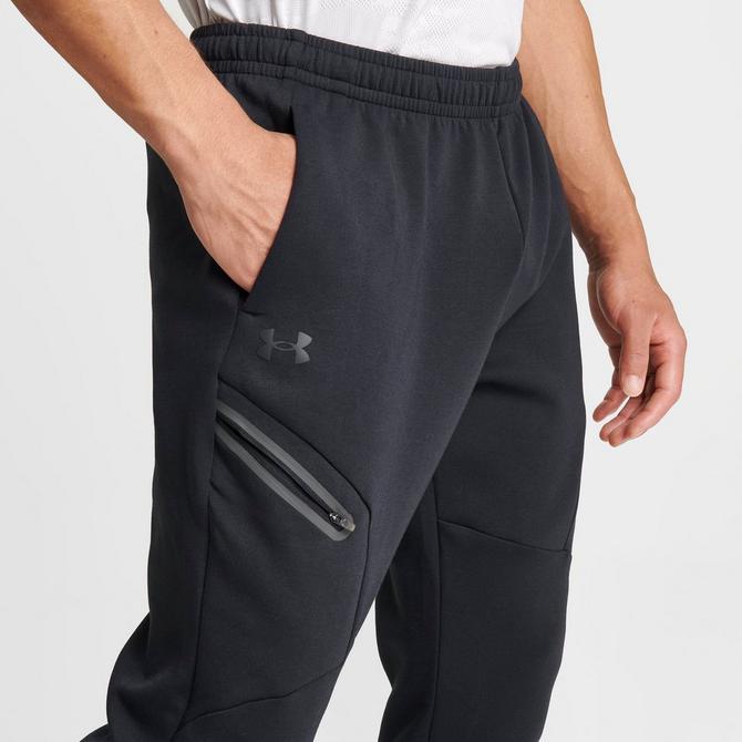  Under Armour Unstoppable Joggers Black/Pitch Gray SM : Sports &  Outdoors