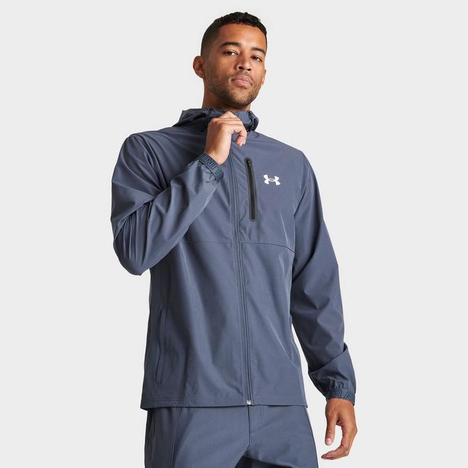 Men's ua sportstyle cheap woven full zip hoodie