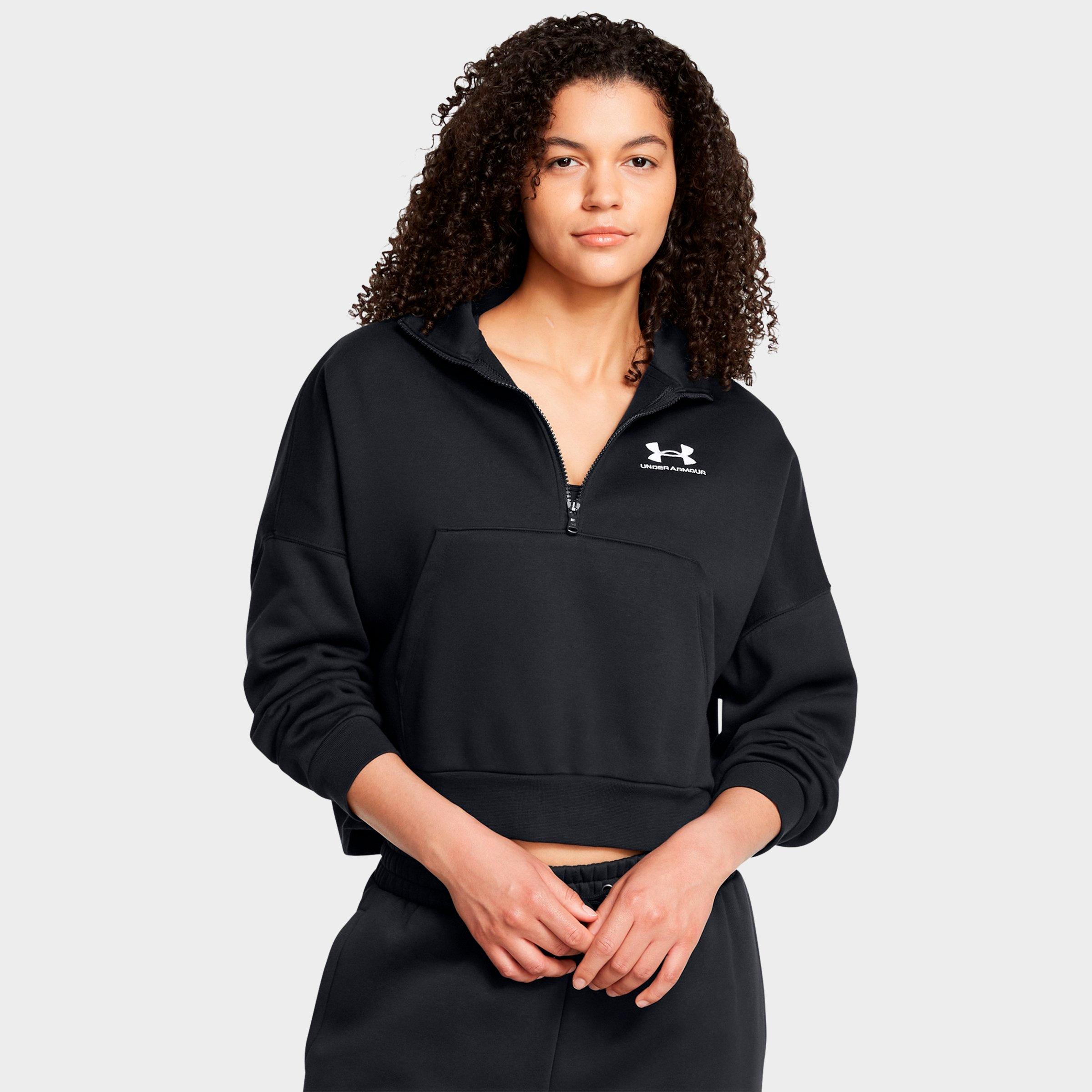 Women's Under Armour Icon Fleece Oversized Half-Zip