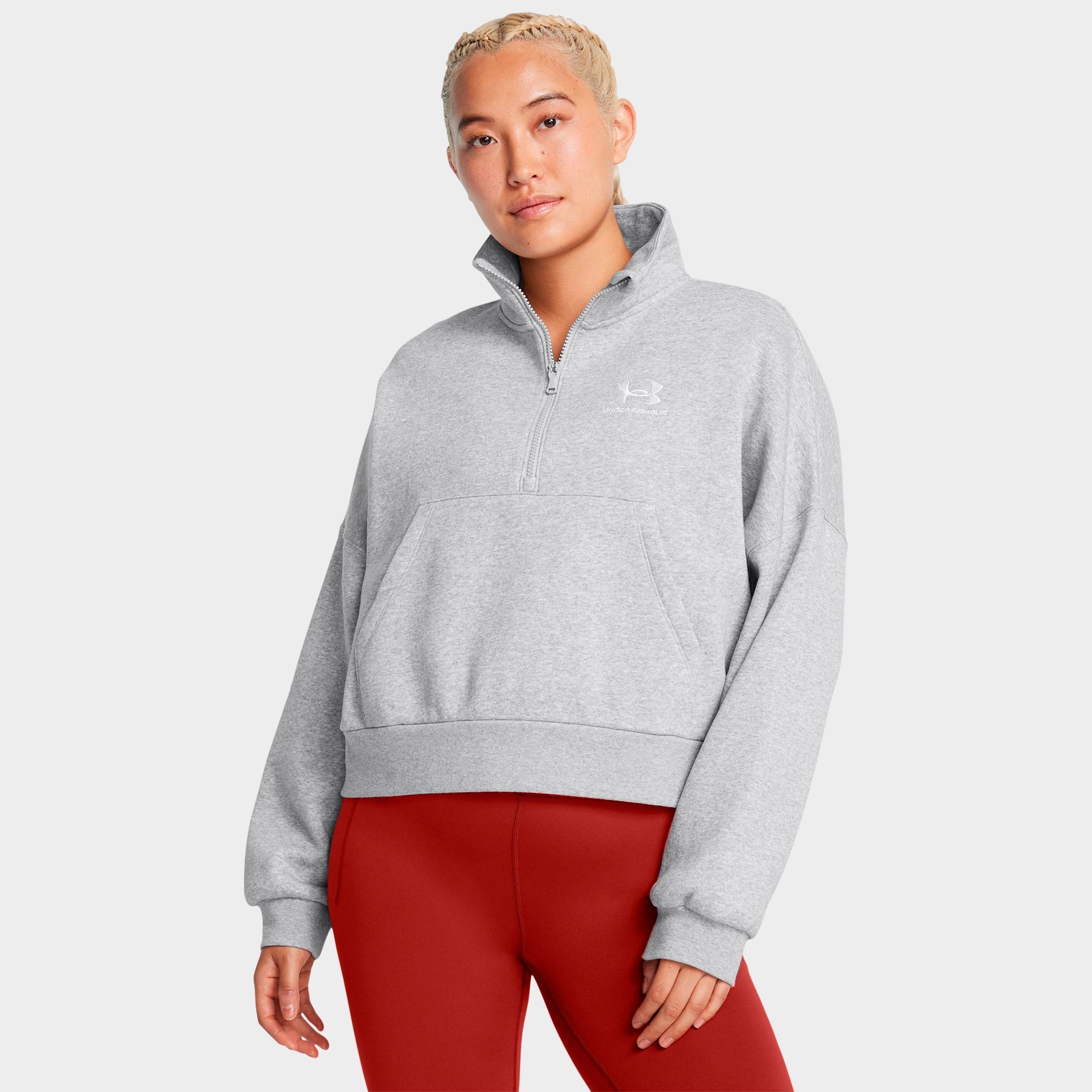 Women's Under Armour Icon Fleece Oversized Half-Zip