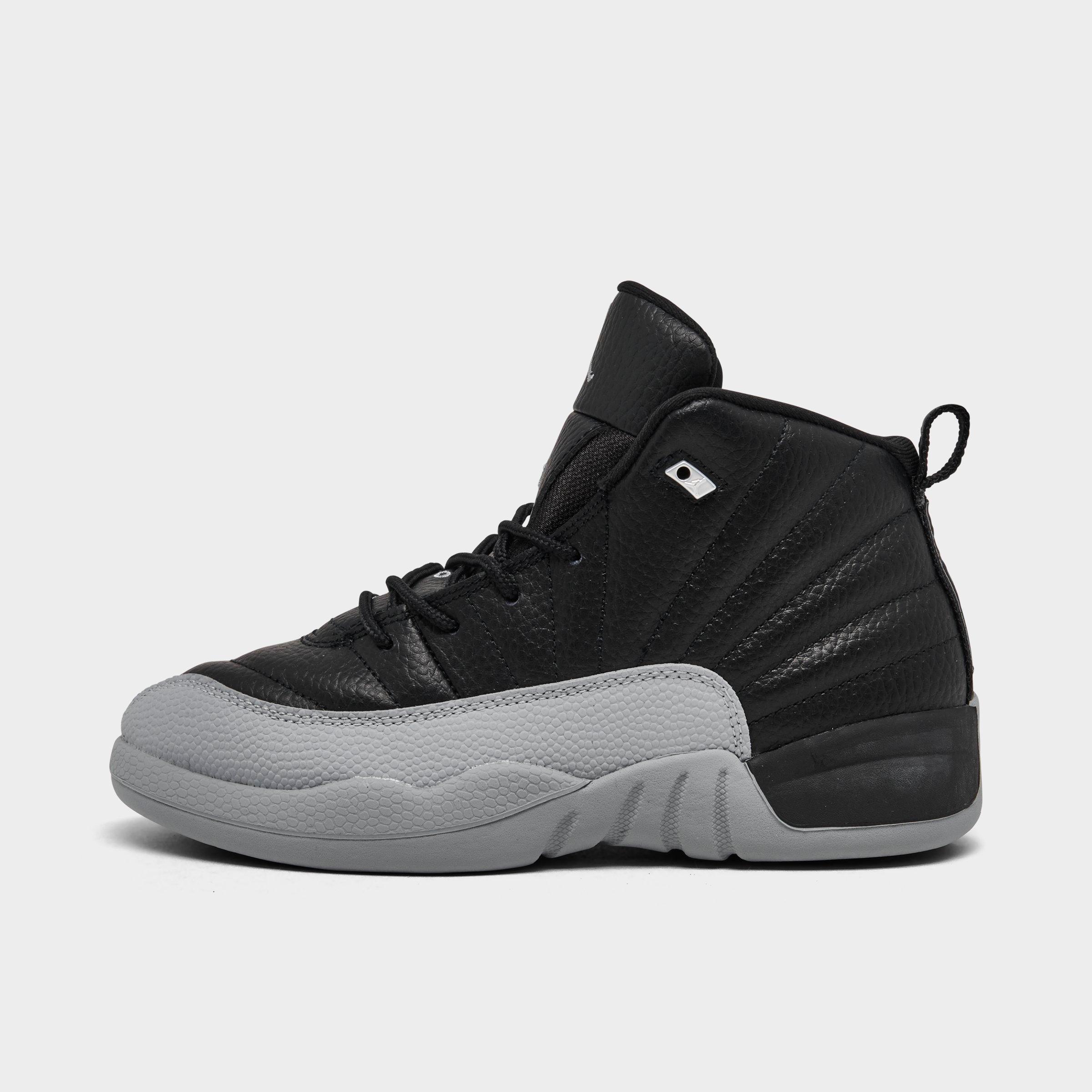 Jordan 12 light grey best sale