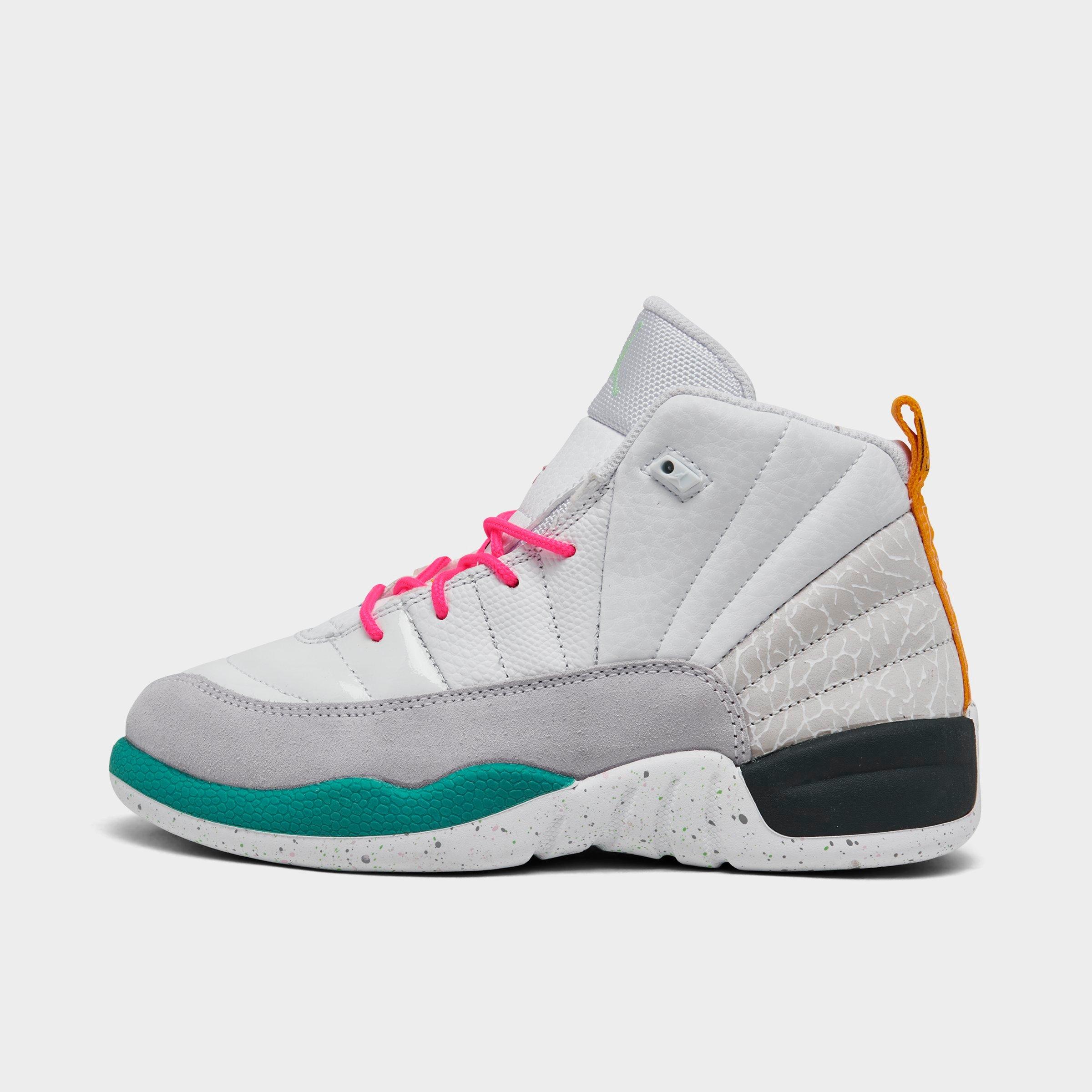 white retro 12s