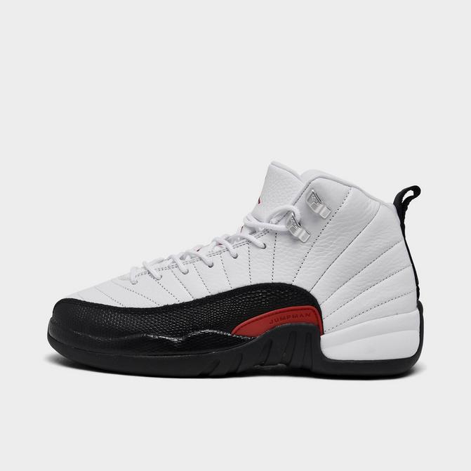 Red jordan 12 finish line on sale