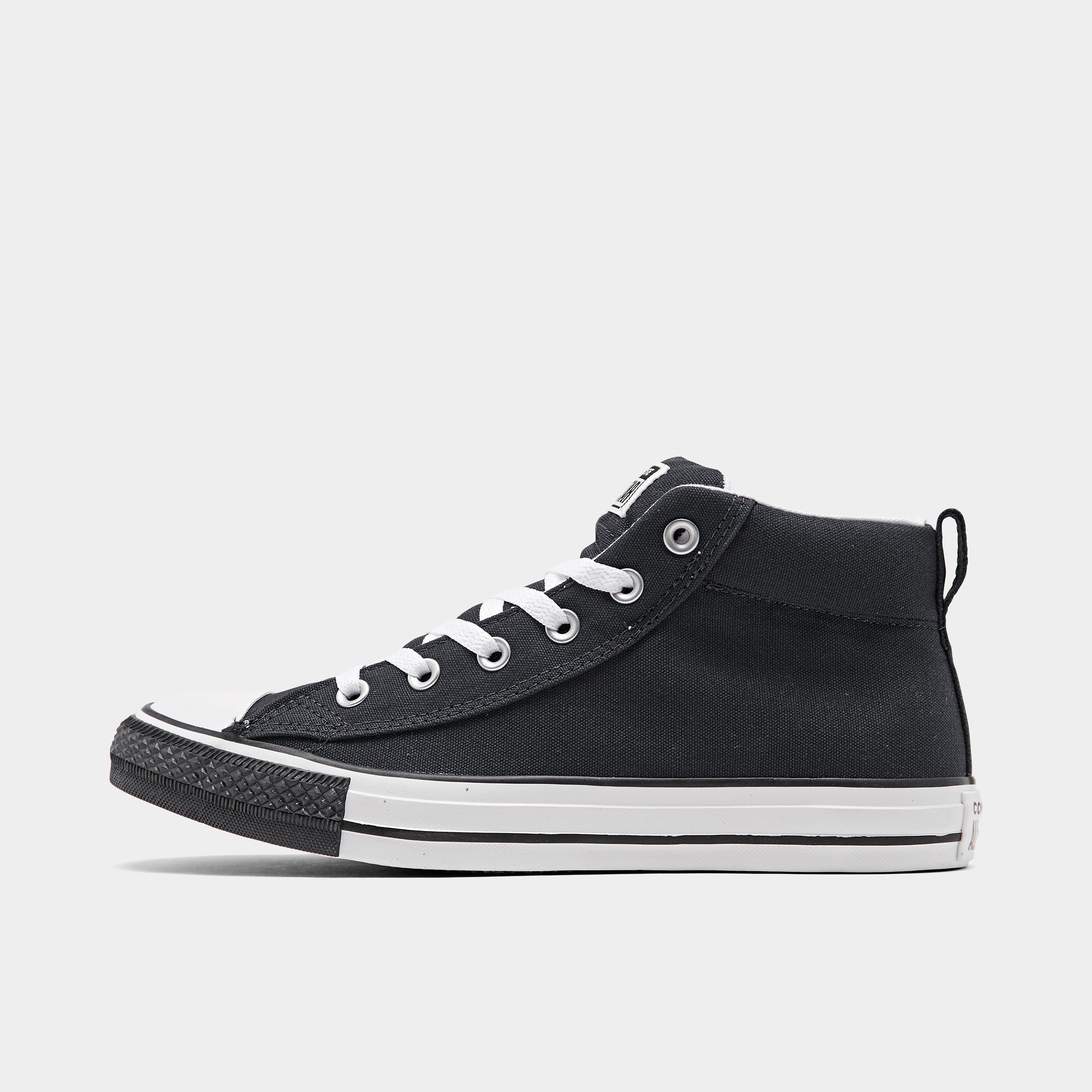 men's chuck taylor all star street mid casual sneakers from finish line