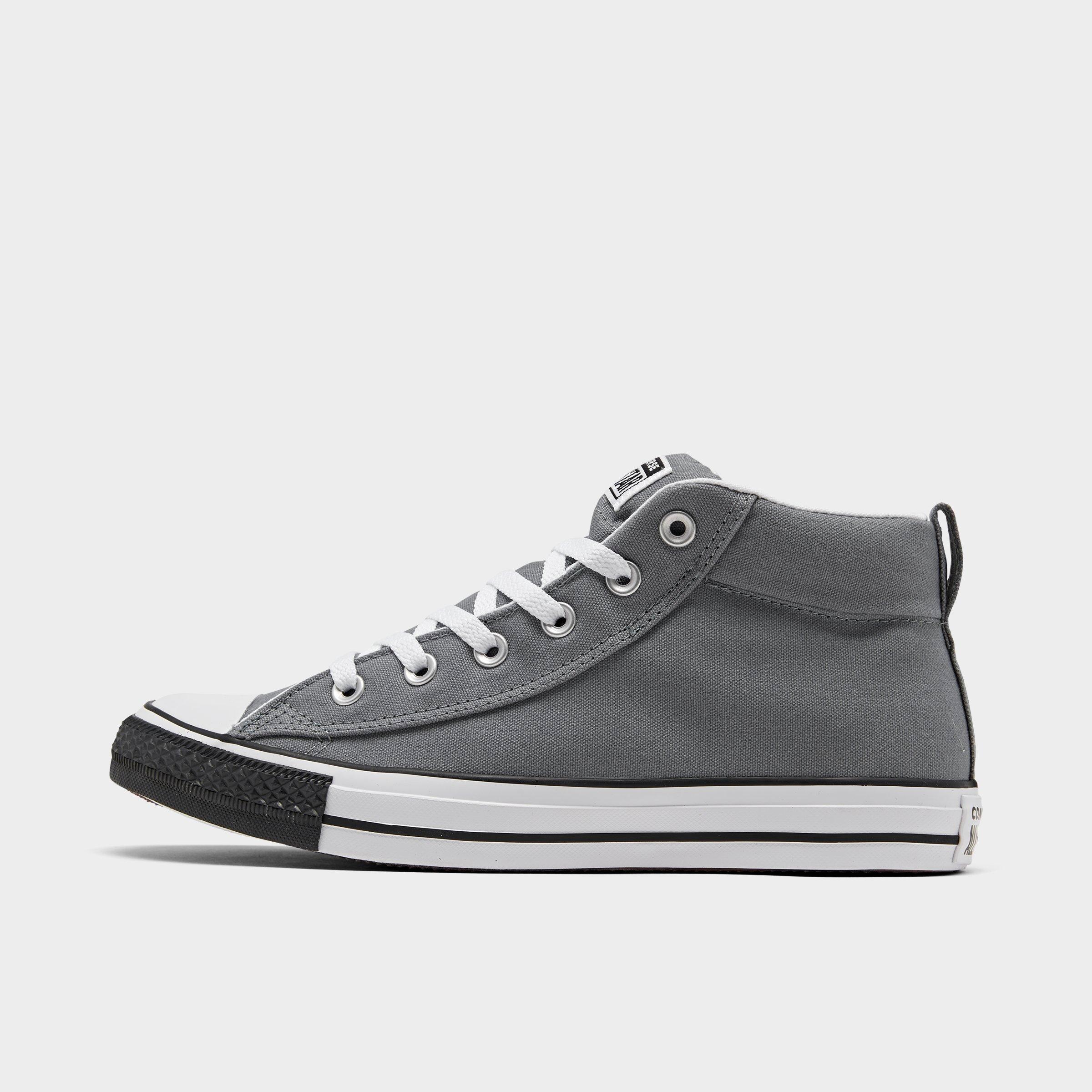 men's chuck taylor all star street mid casual sneakers from finish line
