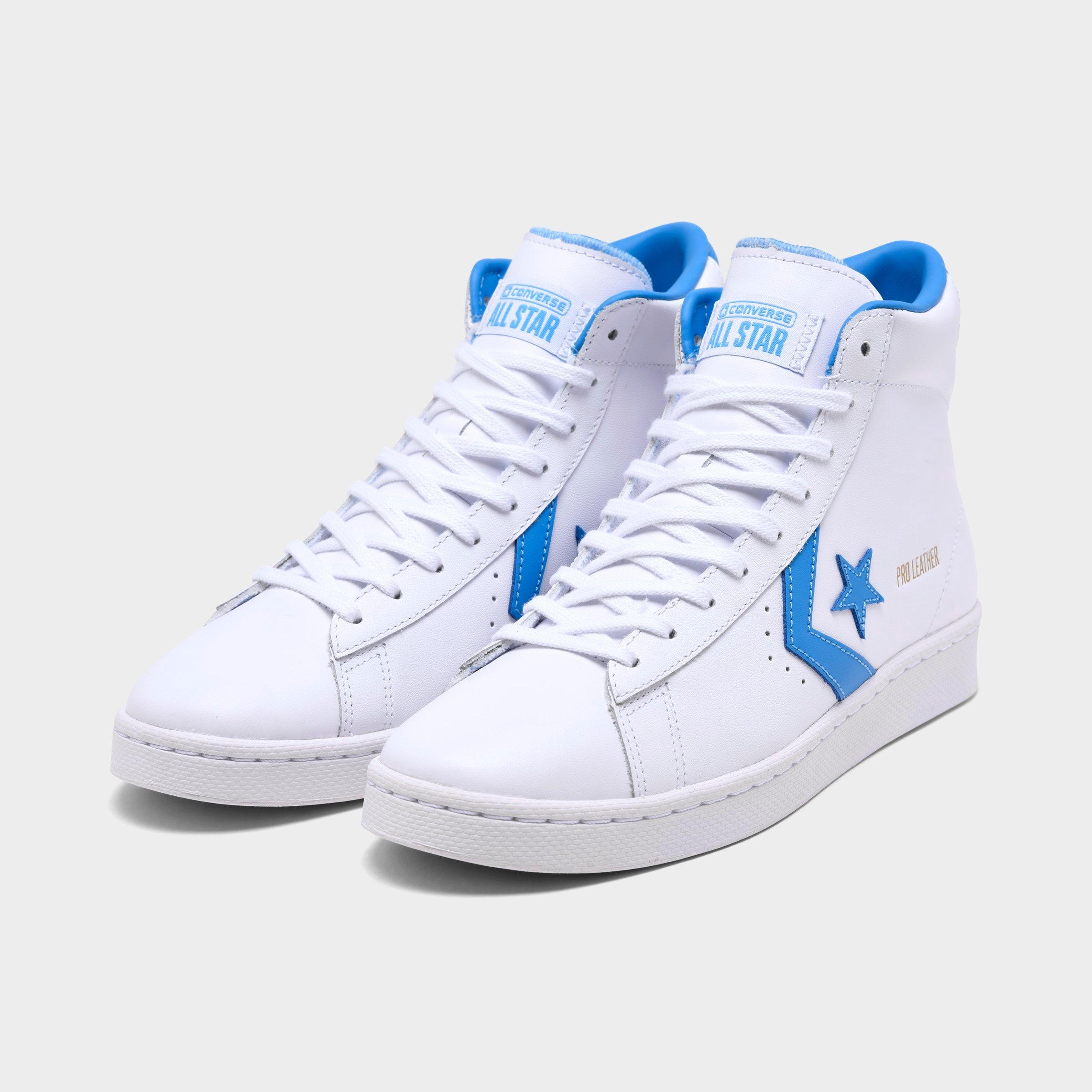 white leather high top converse mens