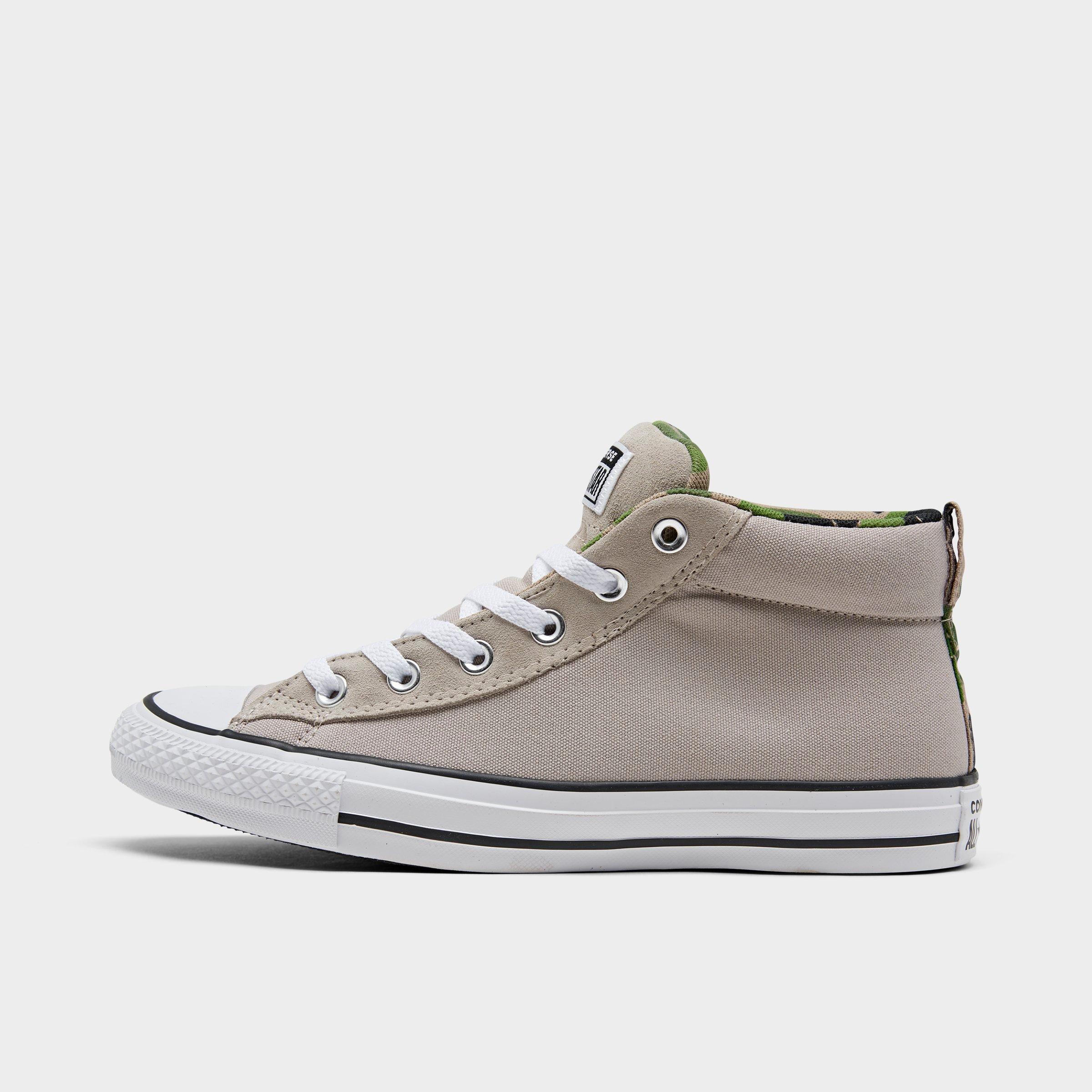 men's chuck taylor all star street mid casual sneakers from finish line