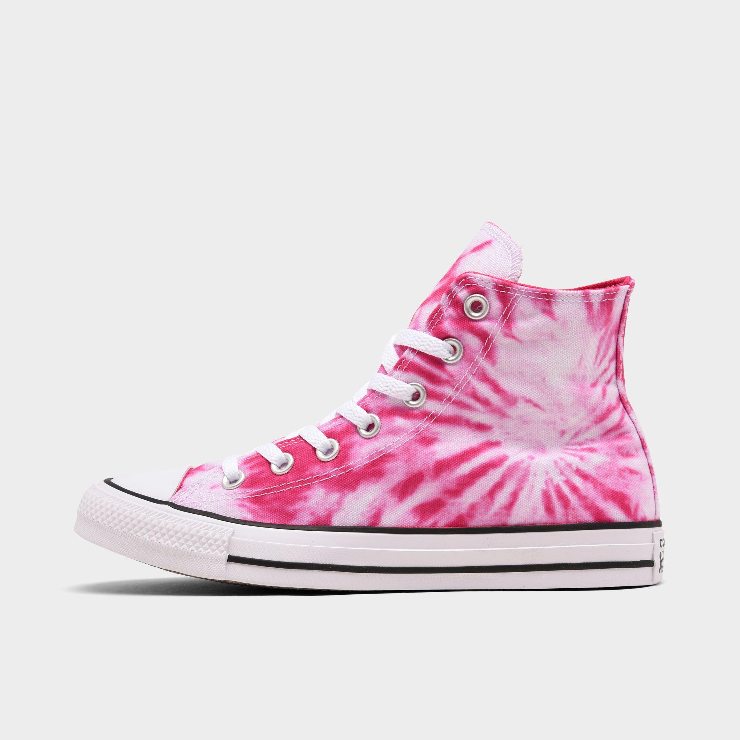 pink high top chuck taylors
