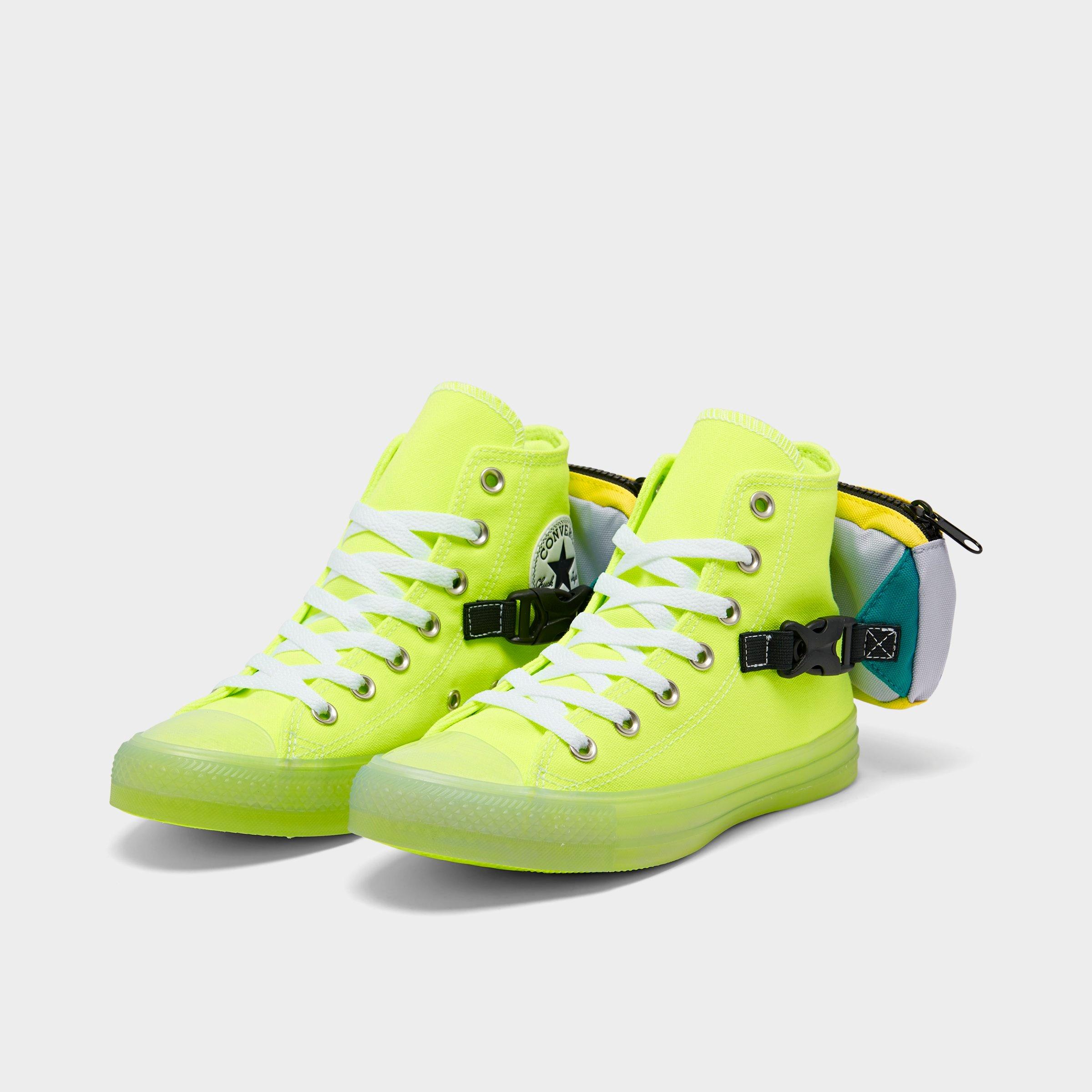 converse all star neon green