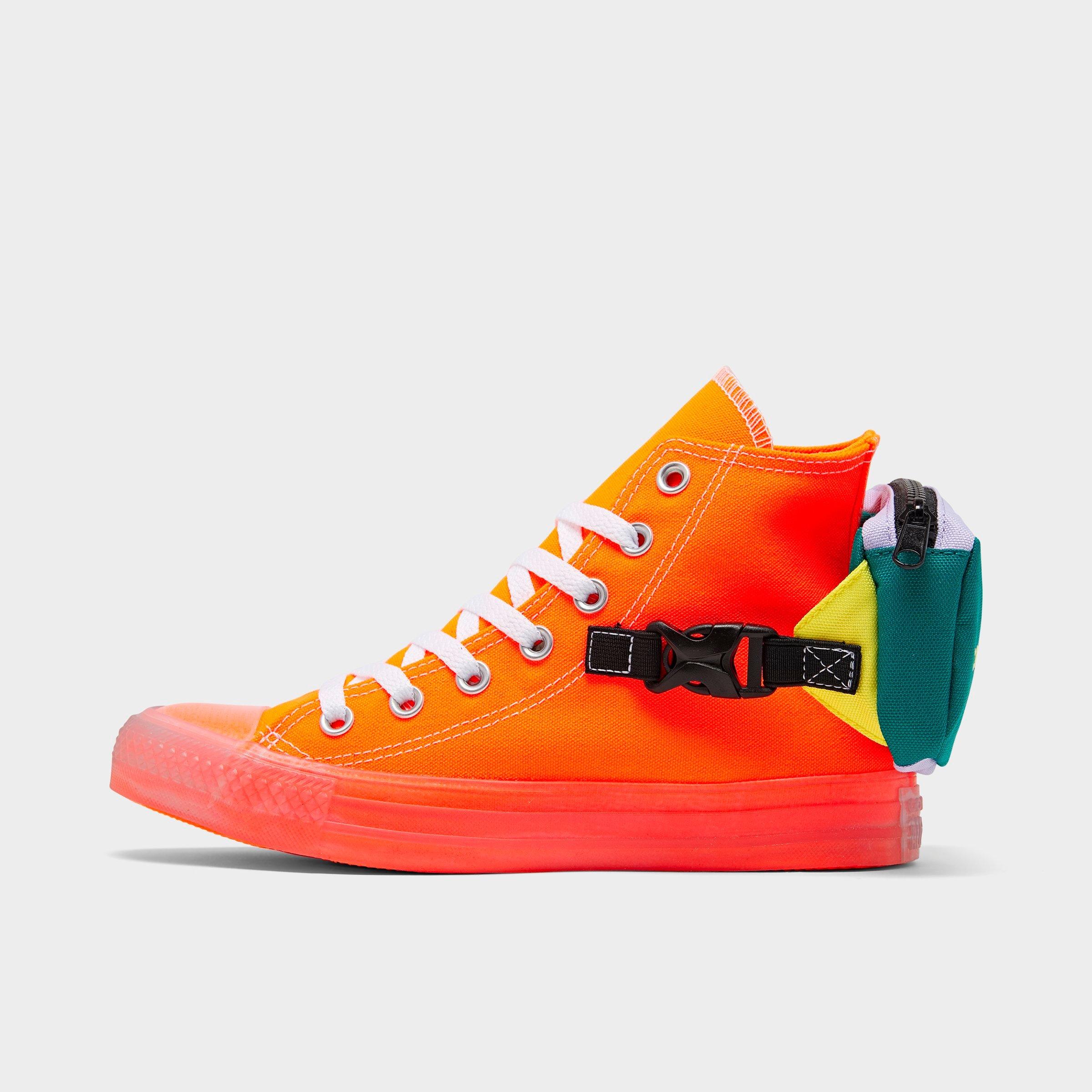 converse all star neon orange