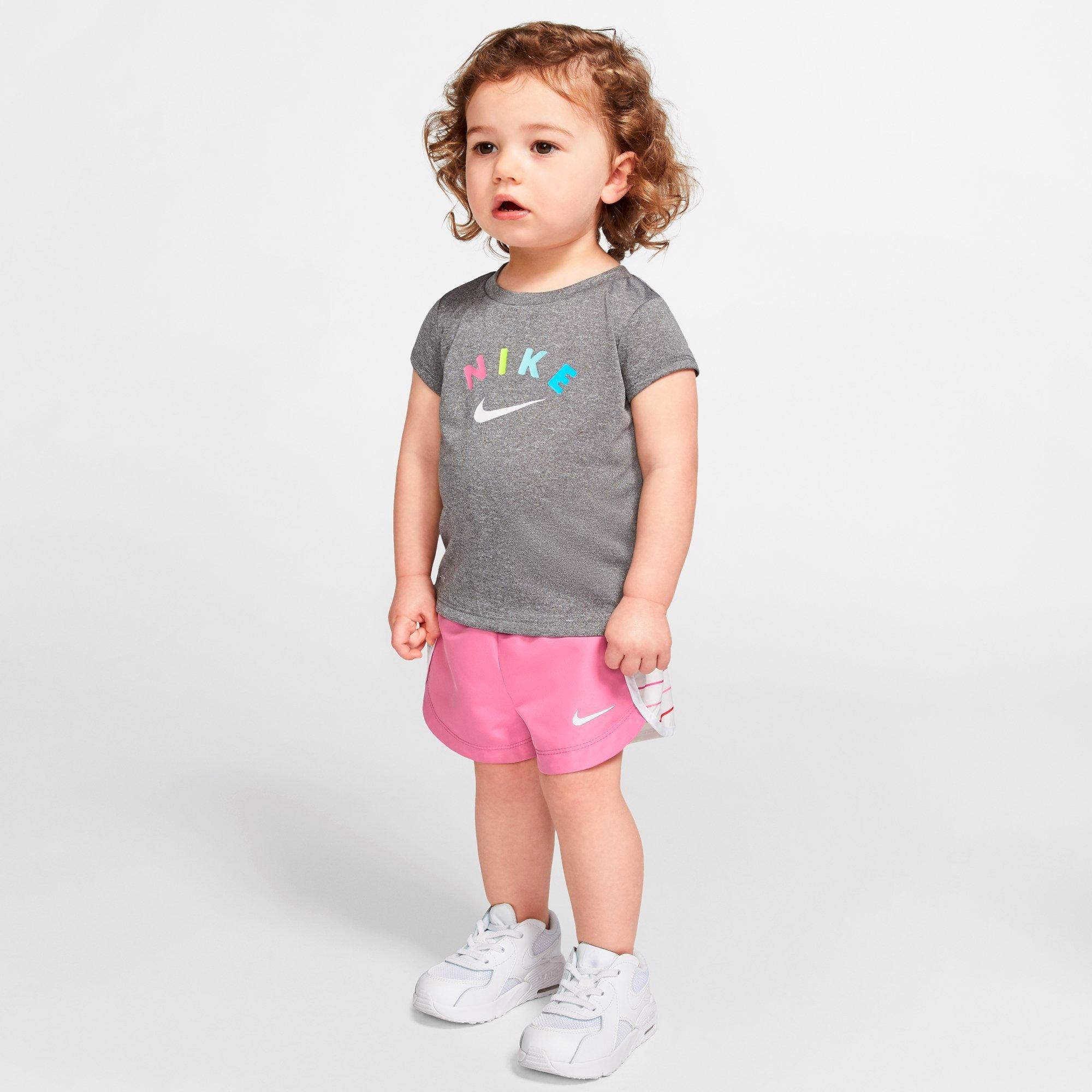 infant nike shorts and top set