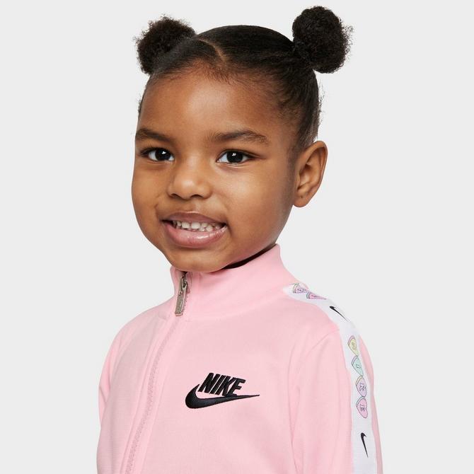 Girls' Nike Swoosh Love Track Jacket and Jogger Pants Set| Finish Line