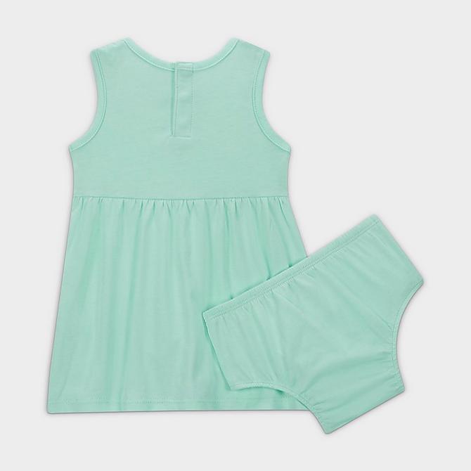 Front view of Girls' Infant Nike Watermelon Dress (12M-24M) in Mint Foam Click to zoom