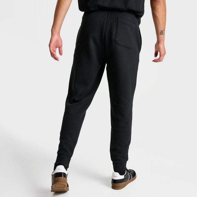 Polo Ralph Lauren Lightweight Joggers Size L Black Fleece Sweatpants Tiger  Logo