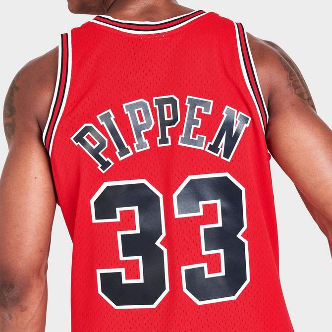 Mitchell & Ness Scottie Pippen Chicago Bulls Split Swingman Jersey