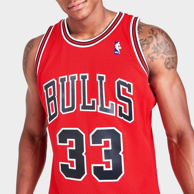 Youth Michael Jordan Chicago Bulls Nike Swingman Black (Red Strip