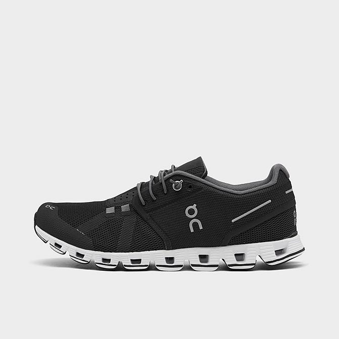 Right view of Women's On Cloud Running Shoes in Black Click to zoom