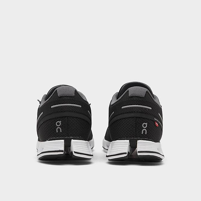 Left view of Women's On Cloud Running Shoes in Black Click to zoom