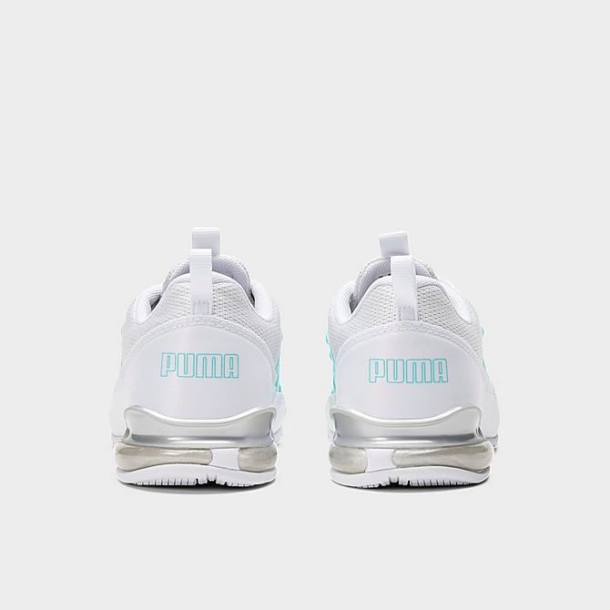 Left view of Women's Puma Riaze Prowl Training Shoes in Puma White/Gulf Stream Click to zoom
