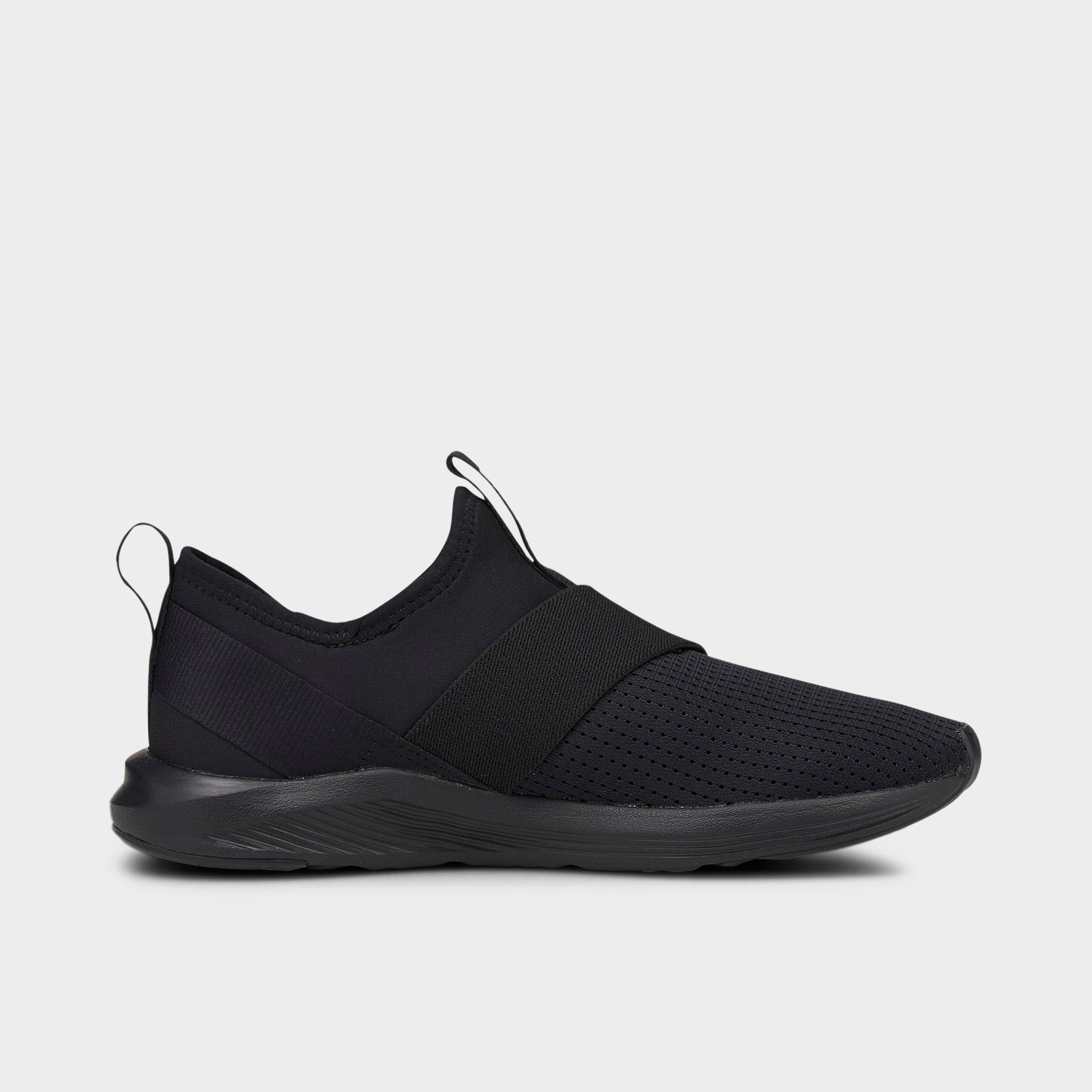 puma prowl slip on black