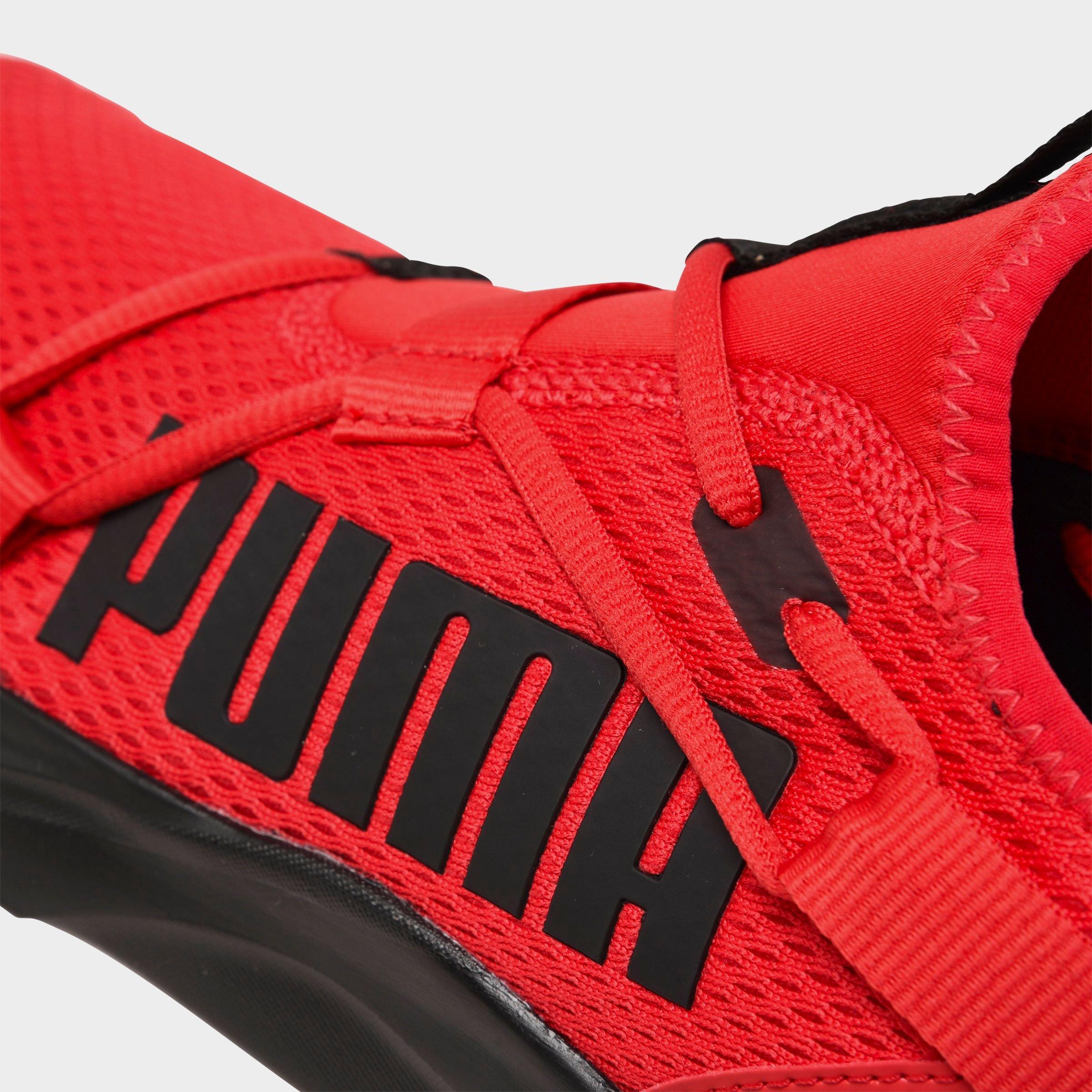 puma softride red shoes