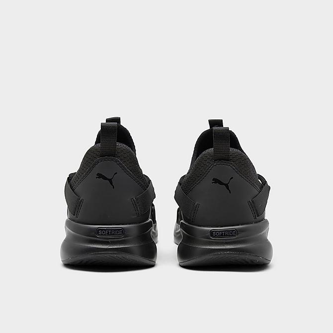 Left view of Men's Puma Softride Rift Training Shoes in Triple Black Click to zoom