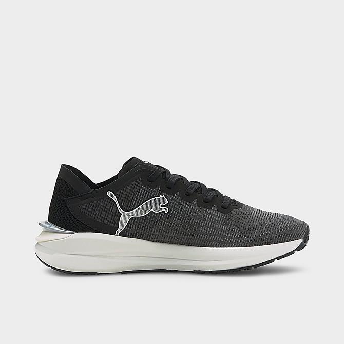 Front view of Women's Puma Electrify Nitro Training Shoes in Puma Black Click to zoom