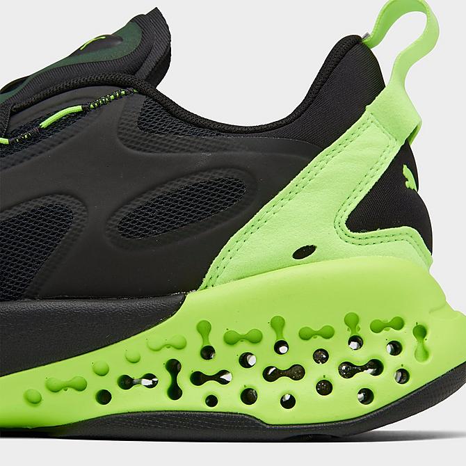 Front view of Men's Puma XETIC Halflife Training Shoes in Puma Black/Green Glacier Click to zoom