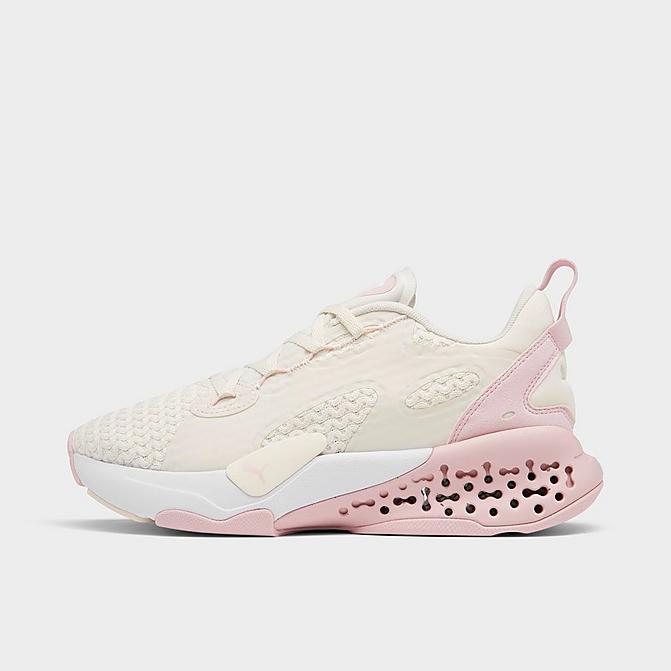Right view of Women's Puma XETIC Half Life Training Shoes in Ivory Glow/Lotus Click to zoom