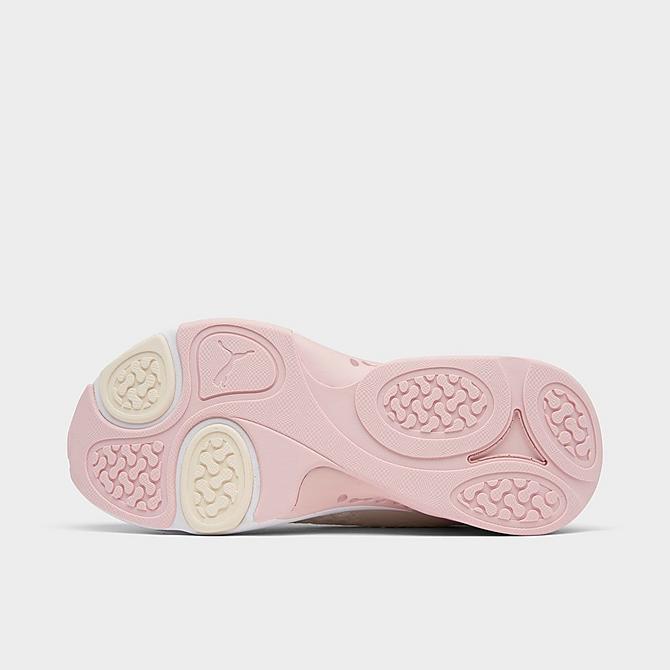 Bottom view of Women's Puma XETIC Half Life Training Shoes in Ivory Glow/Lotus Click to zoom