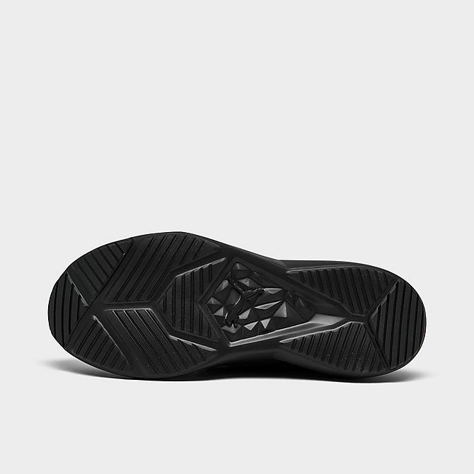 Bottom view of Men's Puma Softride Enzo NXT Casual Shoes in Puma Black/Castlerock Click to zoom