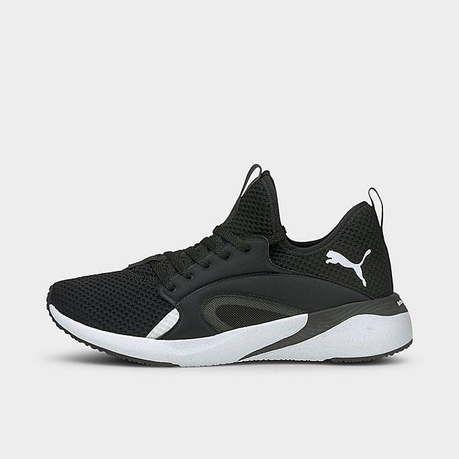 Right view of Women's Puma Better Foam Adore Running Shoes in Puma Black/Puma White Click to zoom