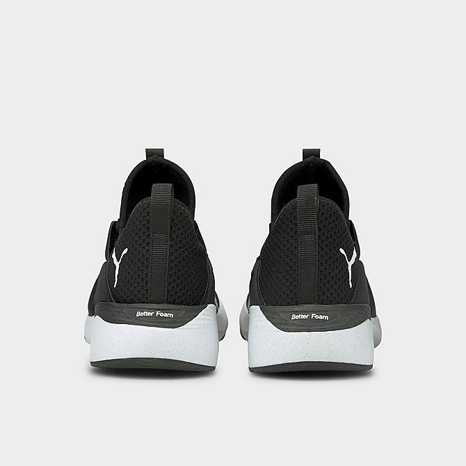 Left view of Women's Puma Better Foam Adore Running Shoes in Puma Black/Puma White Click to zoom