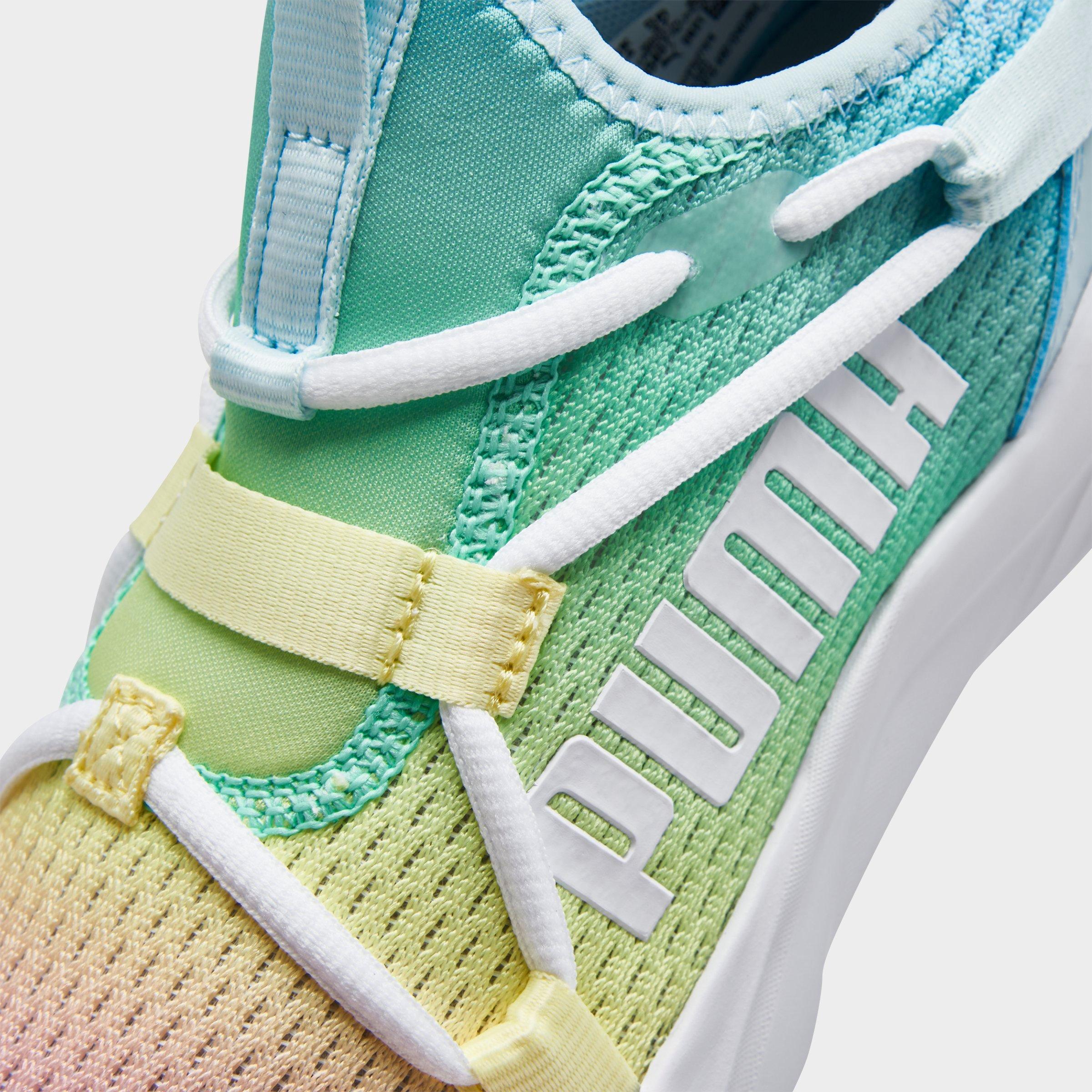 puma rainbow rift slip on