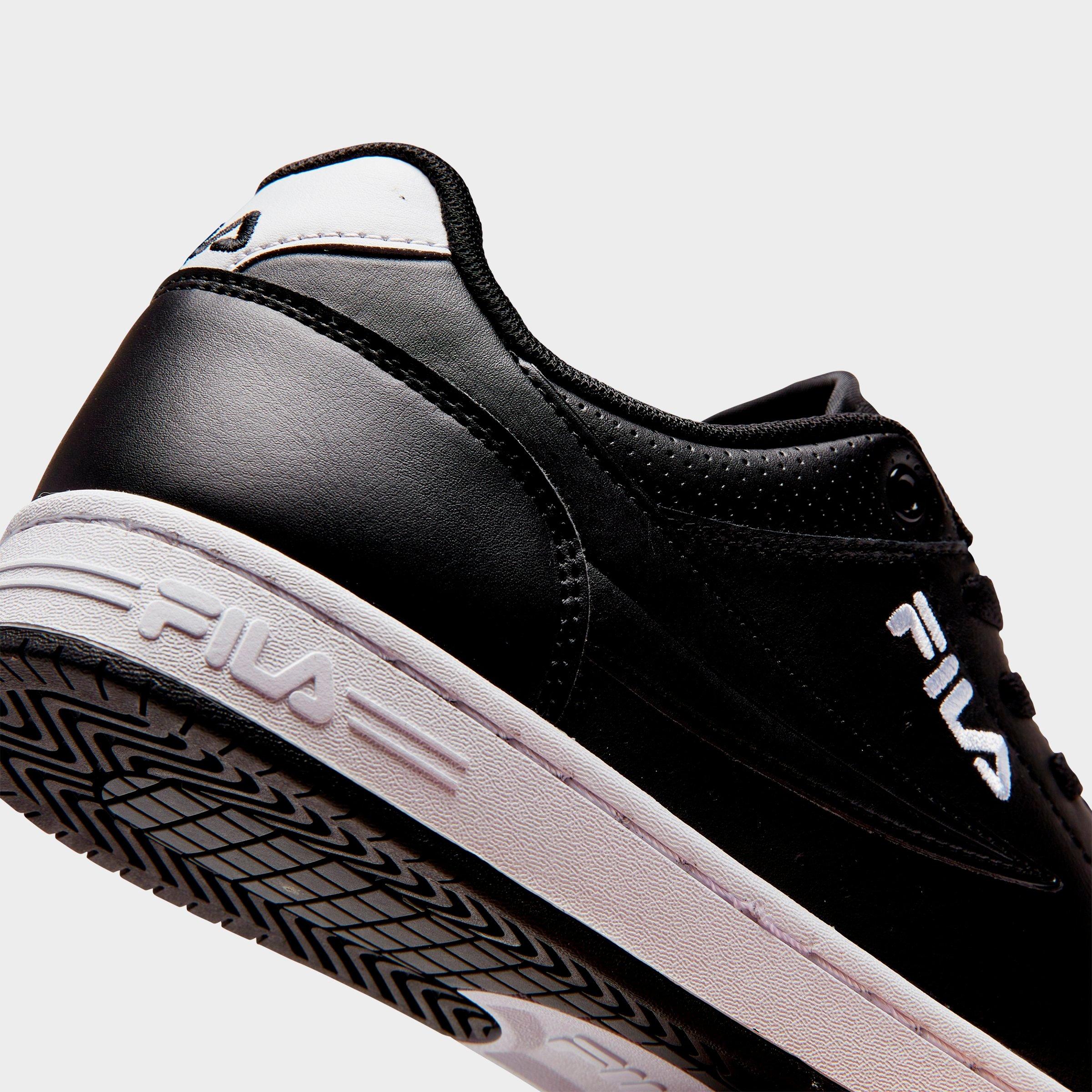 mens fila shoes black