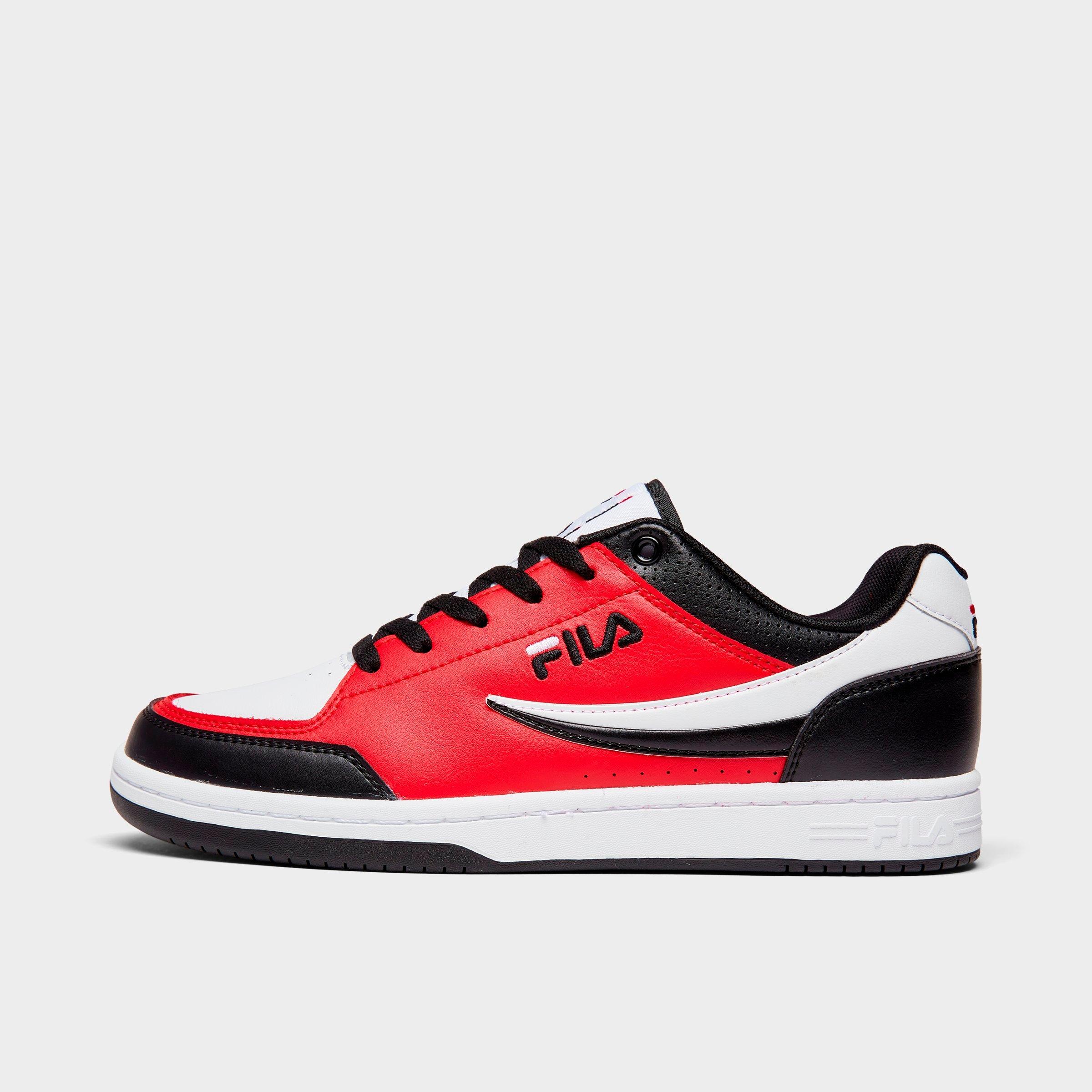 fila red shoes men