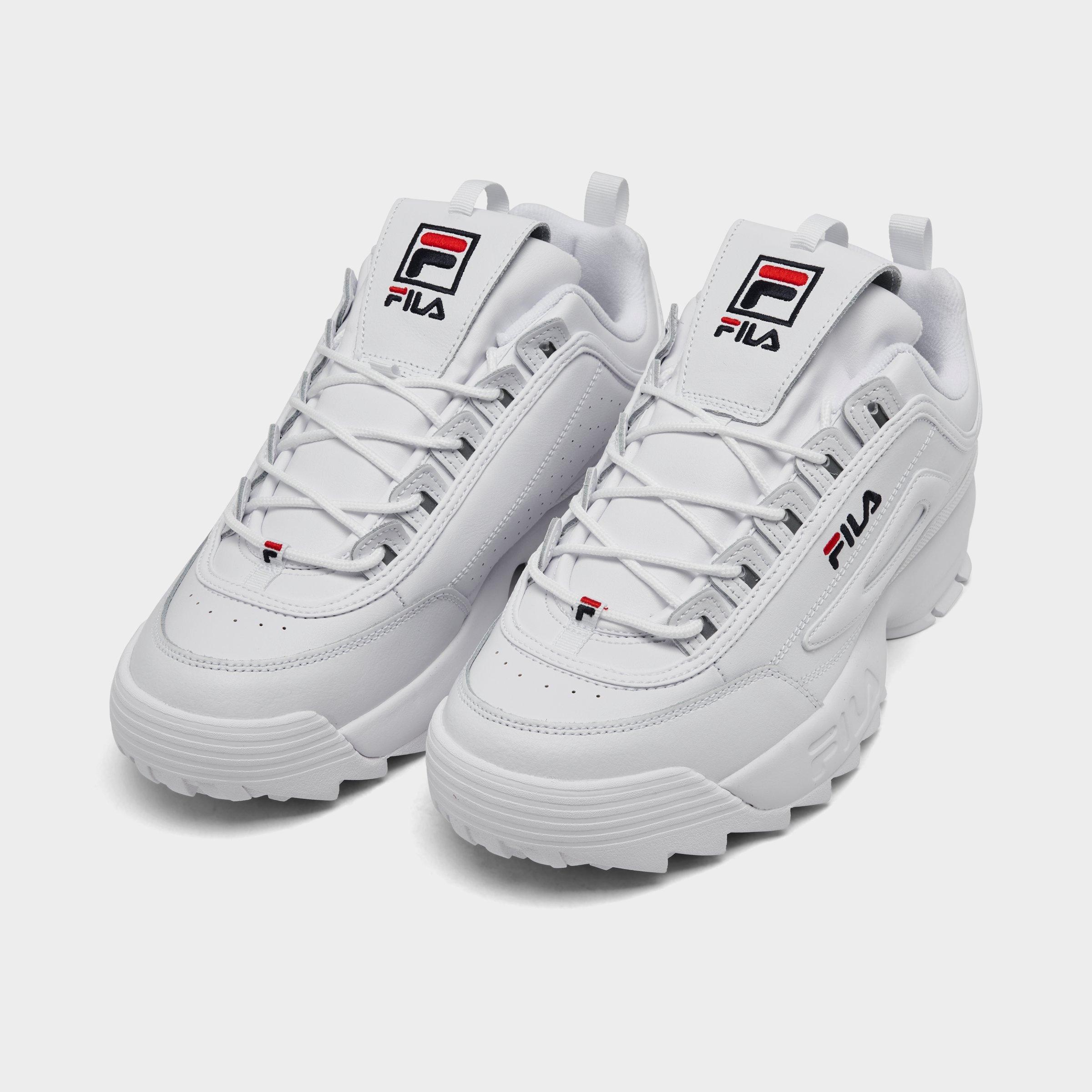 fila disruptor core white