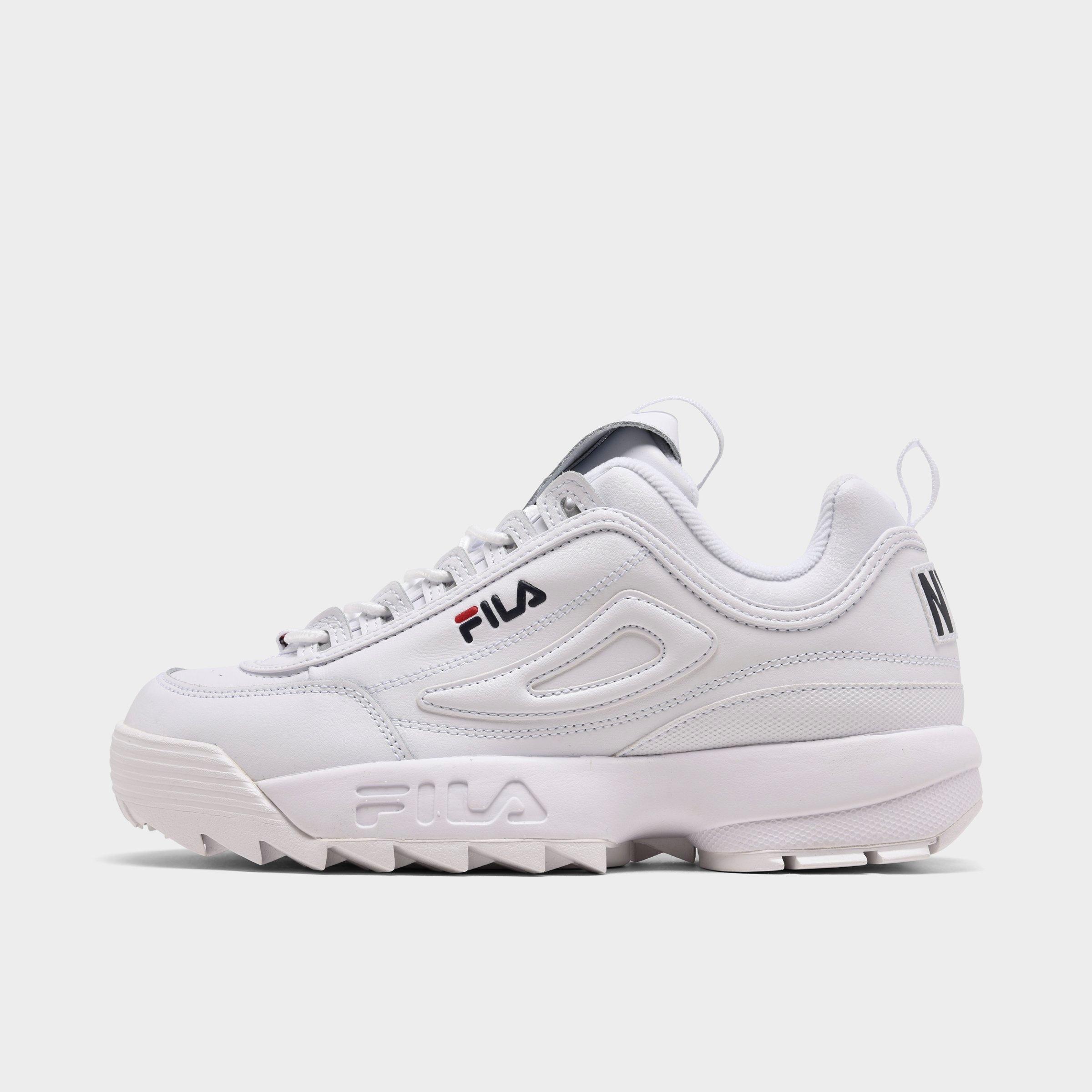 fila disruptor core white