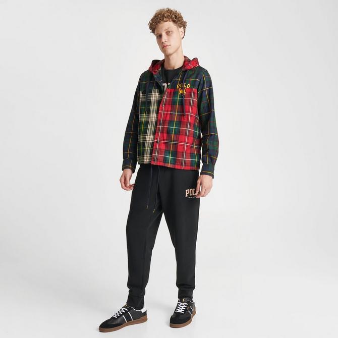 Polo flannel hoodie hot sale