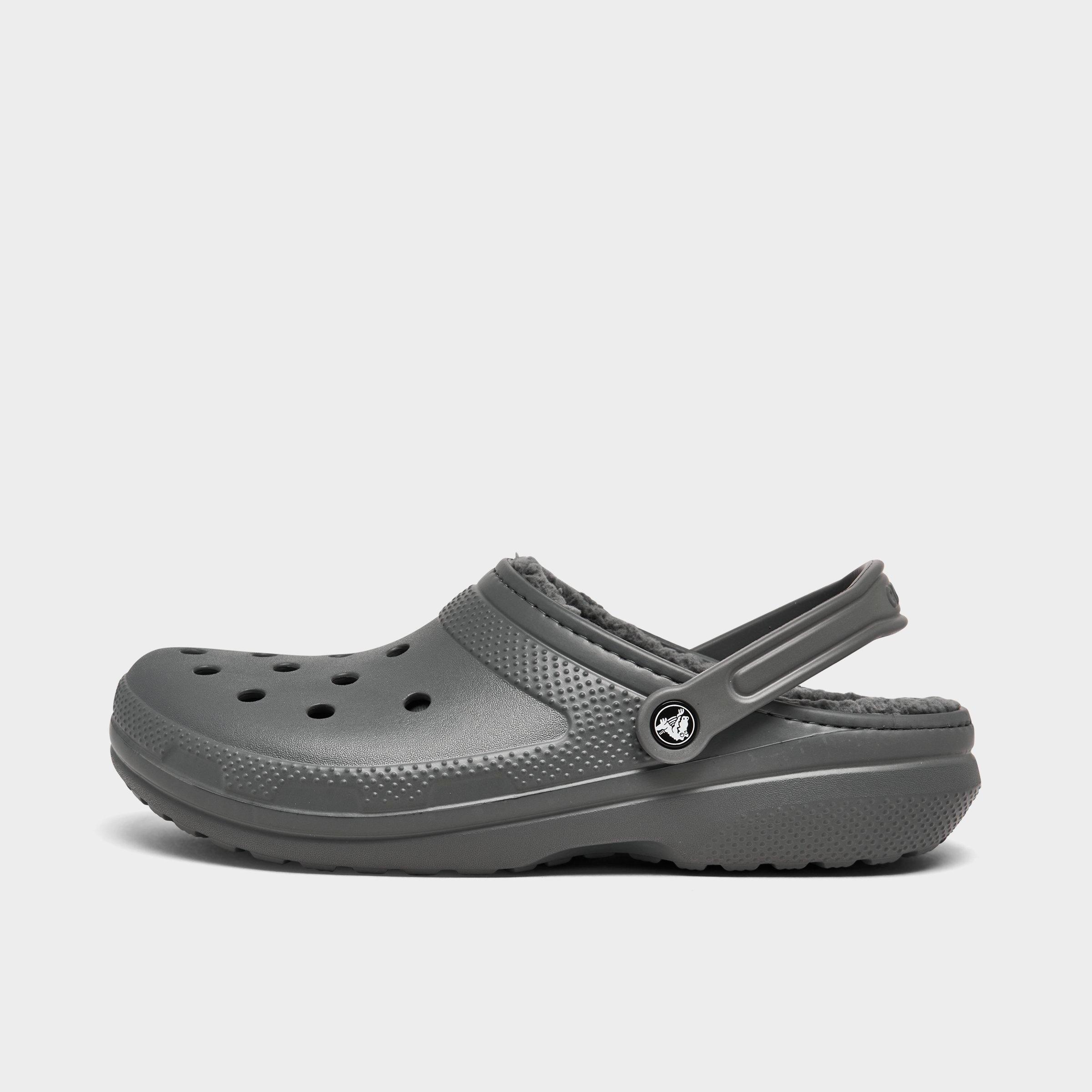 crocs lined shoes
