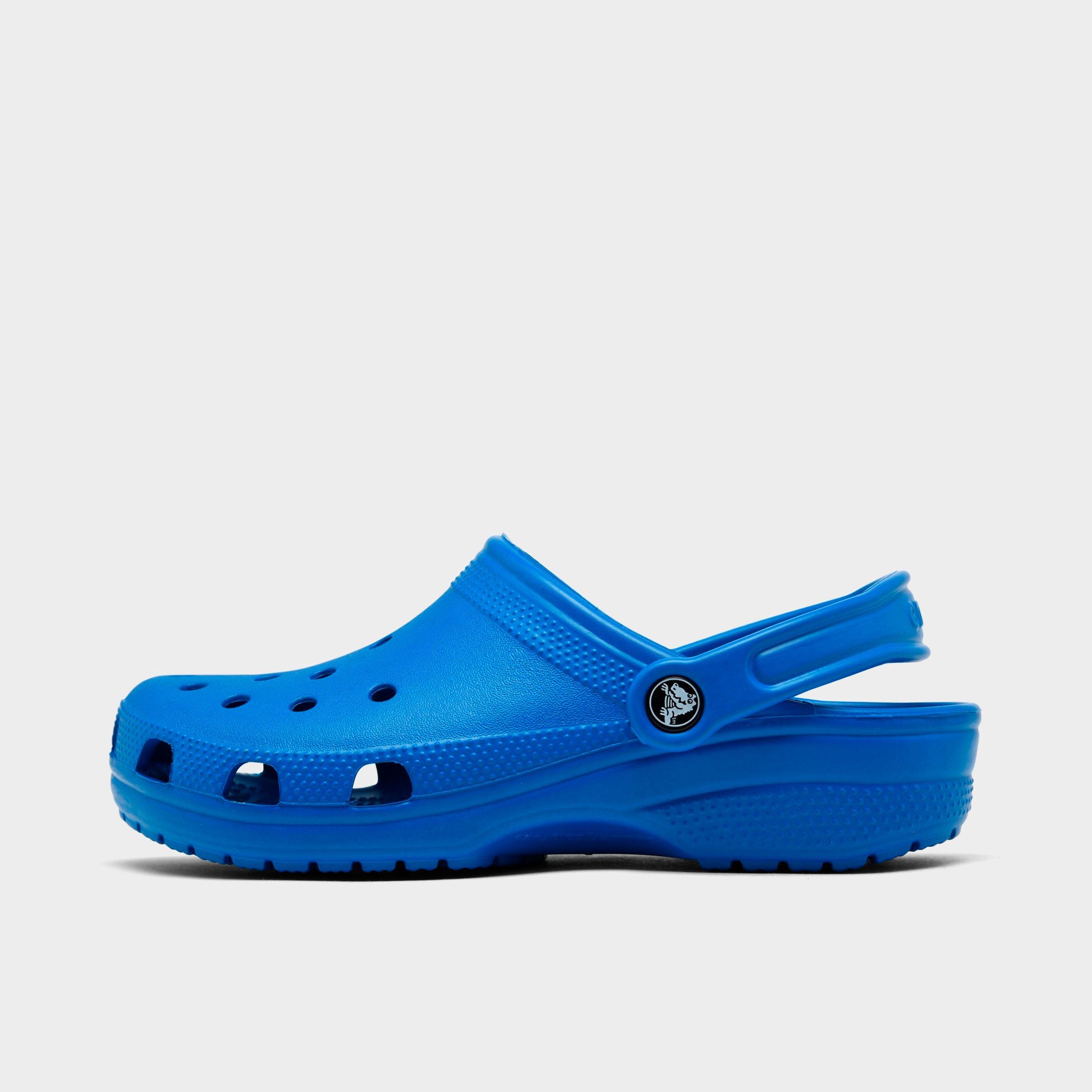 blue line crocs