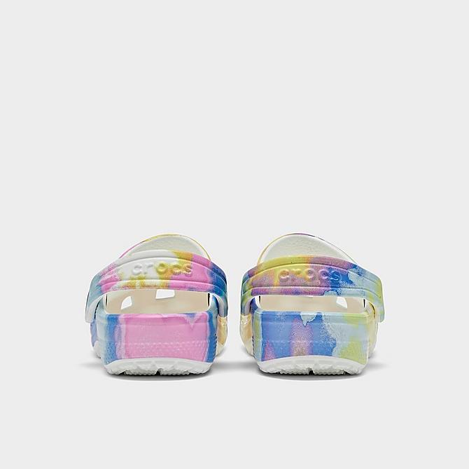 Left view of Girls' Toddler Crocs Classic Clog Shoes in Multi Click to zoom