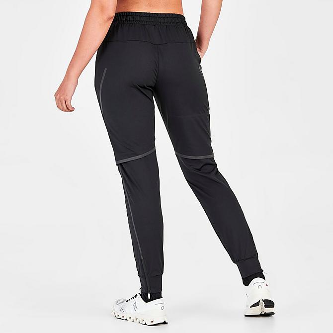 Back Right view of Women's On Running Pants in Black Click to zoom
