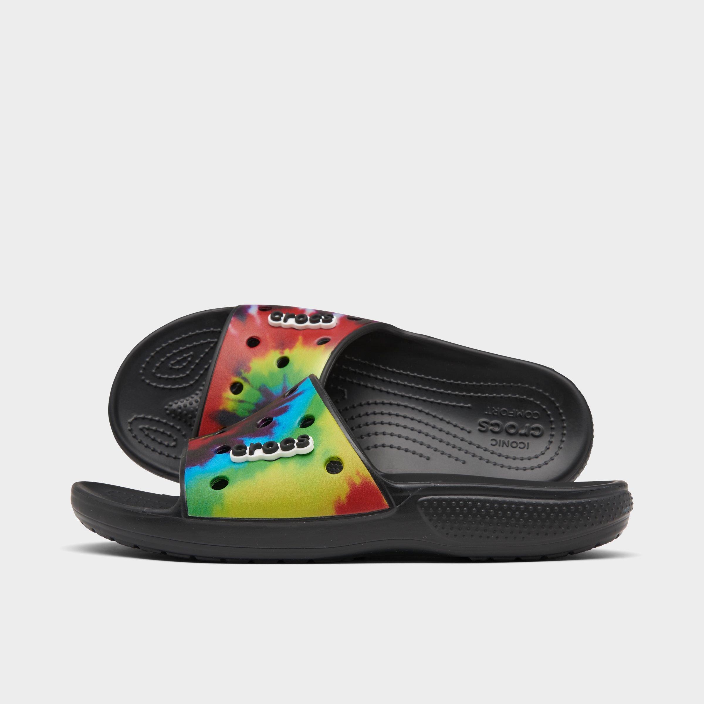 croc slides with charms