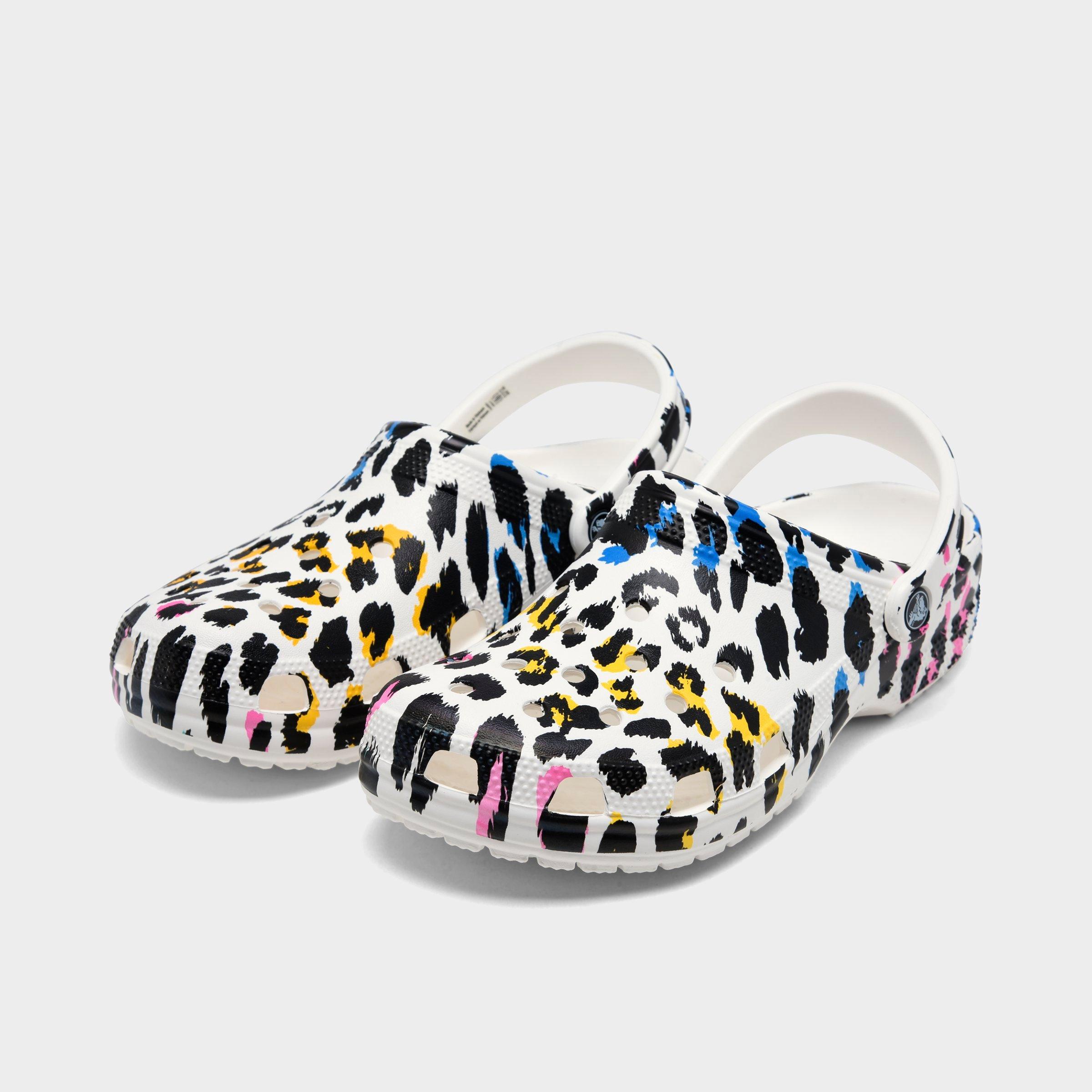 leopard print crocs shoes