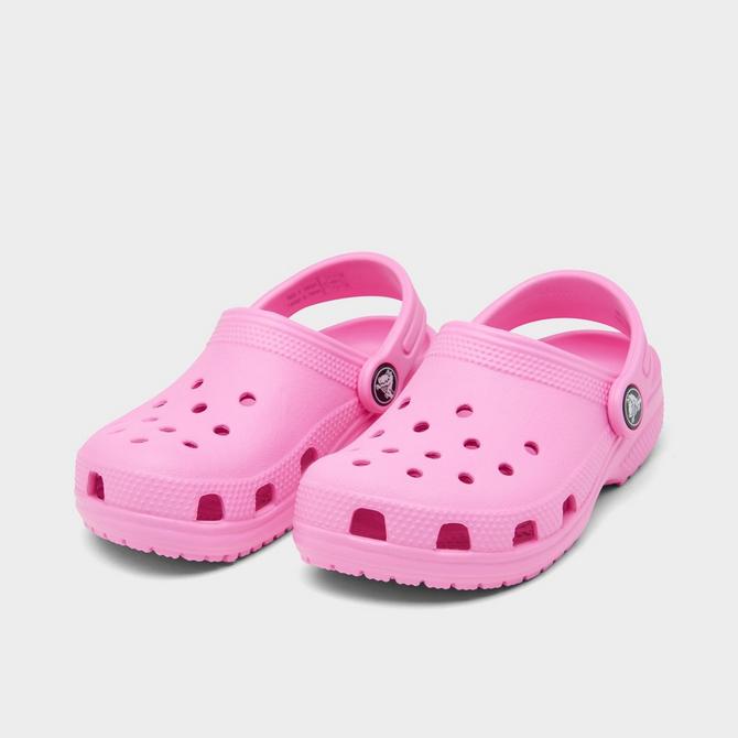 Pink toddler clearance crocs