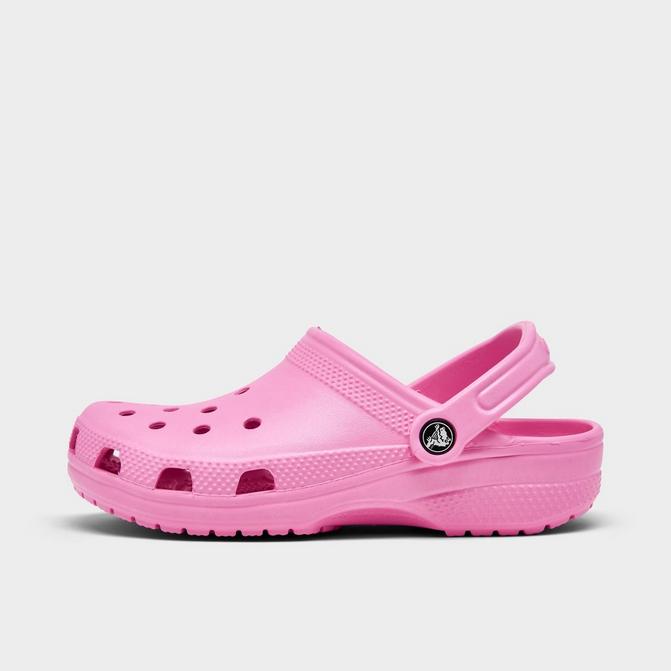 Crocs classic clogs in taffy pink