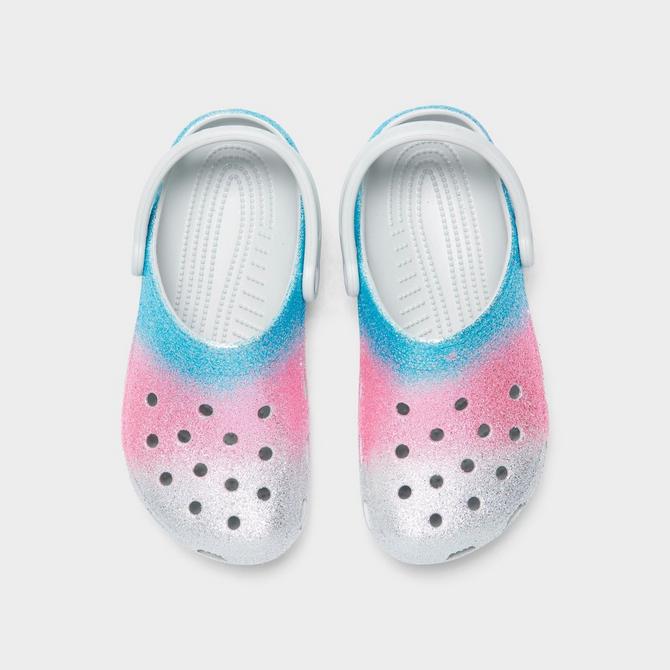 Crocs Toddler & Kids Classic Glitter Clog, Sizes 4-6 