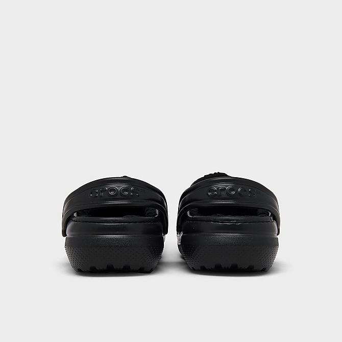 Left view of Little Kids' Crocs Lined Classic Clog Shoes Click to zoom